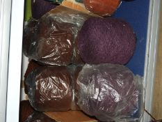 Ten Rolls of Machine Knitting Wool (Various Colour