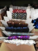 Box Containing Assorted Braids (as per Photograph)