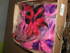 Box of 20 Feather Floral Decorative Brooches