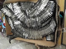 Box Containing Decorative Metal Banding