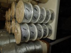 Ten Rolls of Silver Ribbon