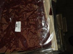 Five Packs of Brown Maroon Edging