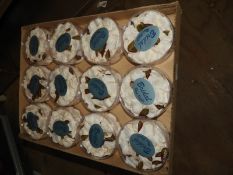 Twelve Packs of Bridal Rose Petal Confetti