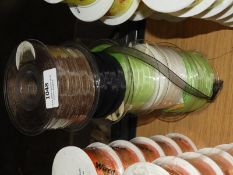 Five Rolls of Decorative Ribbon