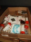 Box Containing 20 Mixed Packs of Sequins etc.