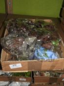 Box Containing 20 Floral Fascinators