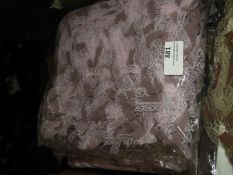 Five Packs of Pink Lace Edging