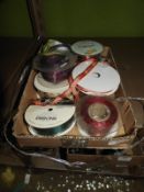 Assorted Rolls of Ribbon