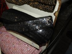 Five Cut Lengths of Assorted Sequin Fabric