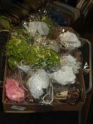 Box Containing 20 Floral Fascinators