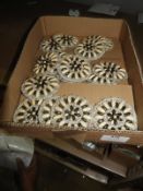 Pack of 20 Decorative Beaded Panels