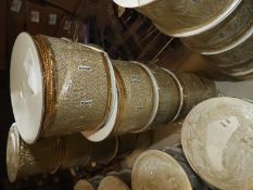 Five Rolls of Gold Ribbon