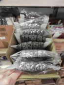 Box Containing Assorted Braids (as per Photograph)