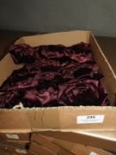 Box Containing 20 Velvet Rose Brooches