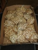 Box Containing 20 Packs of Buttons