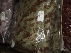 Five Packs of Brown Lace Edging