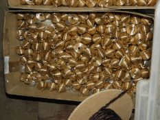 Box of Brass Effect Coil Buttons