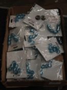 Box Containing 20 Packs of Buttons