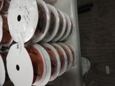 Ten Rolls of Decorative Ribbon