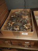 Box Containing 20 Hair Fascinators