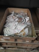 Box Containing 20 Packs of Mixed Sequins and Beads