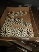 Pack of 20 Decorative Beaded Panels