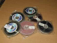 Five Rolls of Decorative Sequin Ribbon