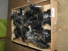 Box of 20 Decorative Floral Brooches