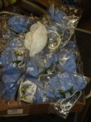 Box Containing 20 Floral Fascinators