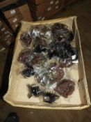 Box of 20 Black Fascinators