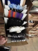 Box Containing Assorted Braids (as per Photograph)