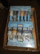 Four Packs of Gallery Glass Window Colour