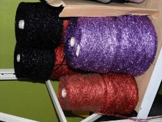 Ten Rolls of Assorted Machine Knitting Wool (Vario