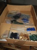 Box Containing 20 Packs of Mixed Sequins
