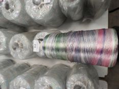 Six Rolls of Iridescent Embroidery Thread
