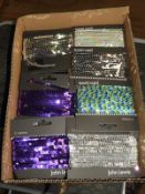 Box Containing 20 Packs of John Lewis 5m Ribbon