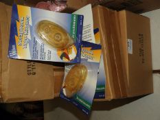 Six Boxes Containing 18 Miniature Pink Bucket Teal