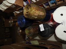 Assorted Sequin Punchout Decorative Ribbon