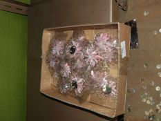 Box of 20 Decorative Floral Brooches