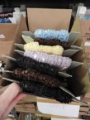 Box Containing Assorted Braids (as per Photograph)