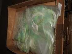 Box of 20 Feather Floral Decorative Brooches