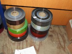 Ten Rolls of Perforated Sequin Ribbon