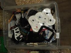 Box of Assorted Ribbon, Braids, etc.