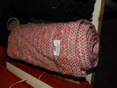 Roll of Pink Sequin Fabric