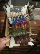 Box Containing Assorted Braids (as per Photograph)