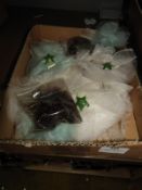 Box Containing 20 Floral Hair Fascinators