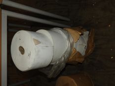 Eight Rolls of Assorted White Elastic (Various Wid