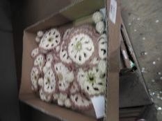 Box of 20 Decorative Crochet Panels