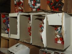 Five Boxes Containing 20 Packs of Metallic and Oth