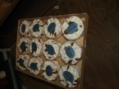 Twelve Packs of Bridal Rose Petal Confetti